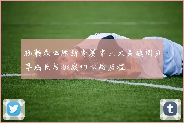 杨瀚森回顾新秀赛季三大关键词分享成长与挑战的心路历程
